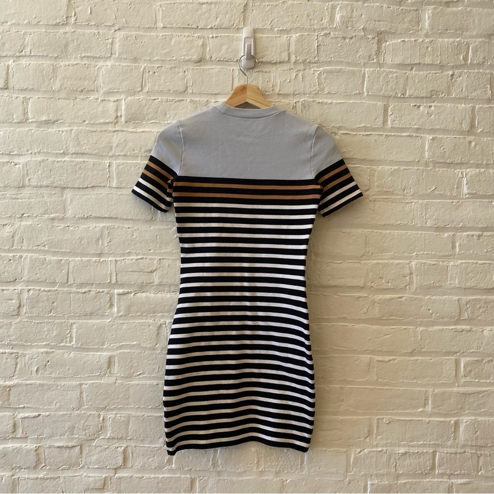 T By Alexander Wang || Engineered Stripe T-Shirt … - image 7
